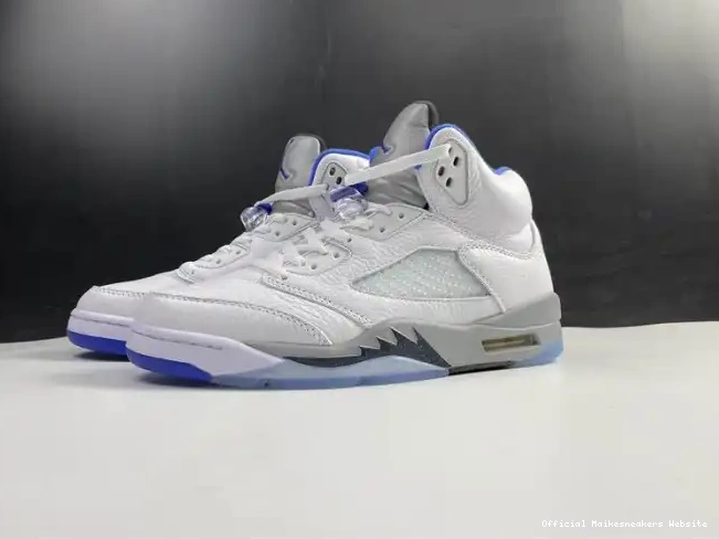 Official Maikesneakers Air Jordan White (2021) Retro 5 DD0587-140 Stealth 0405